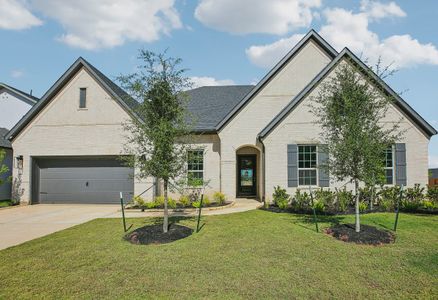 New construction Single-Family house 5052 American Sycamore Trl, Montgomery, TX 77316 plan 6005 Elevation C - image
