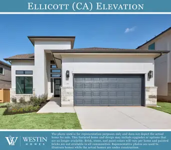 New construction Single-Family house 132 Pinyon Pine Dr, Bastrop, TX 78602 plan The Ellicott - image