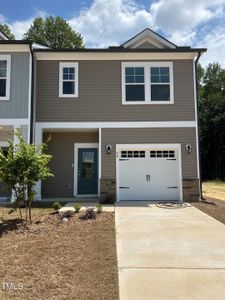 New construction Townhouse house 88 Charlie Circle, Angier, NC 27501 Magnolia- photo 0