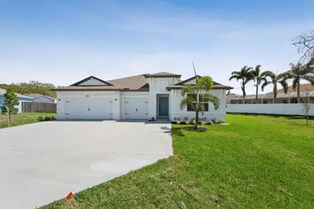 New construction Single-Family house 434 Sw Narco Ct, Port St. Lucie, FL 34953 plan Aegean - image