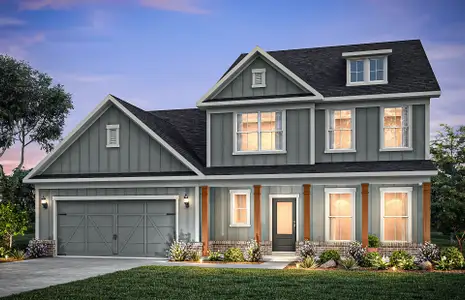 New construction Single-Family house Powder Springs, GA 30127 plan Fieldcrest - image