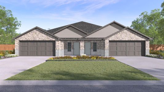 New construction Townhouse house 18516-A High Flyer Wy, Manor, TX 78653 - image