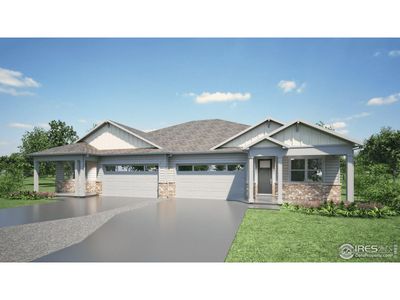 New construction Duplex house 1423 Mullers Dr, Windsor, CO 80550 plan Summit - image