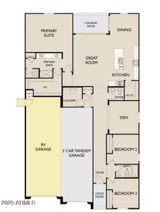 Ruby RV Floorplan - Left Garage