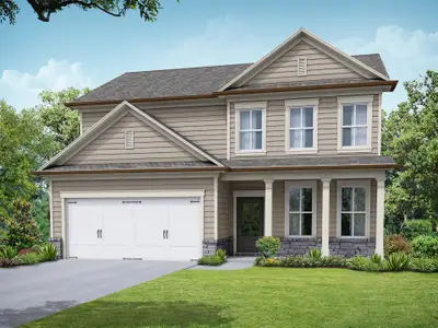New construction Single-Family house 115 Eryn Ter, Covington, GA 30014 plan The Preston - image