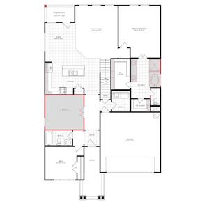 New construction Single-Family house 1516 Edgeway Dr, Aubrey, TX 76227 Hawthorn II U- photo 0
