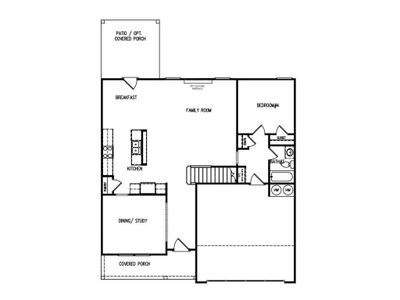 New construction Single-Family house 49 Ruby Robin Rd, Jefferson, GA 30549 plan The Landon II - image 3