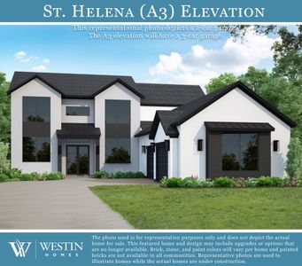 New construction Single-Family house 26604 Boots Dr, Montgomery, TX 77316 plan The St. Helena - image