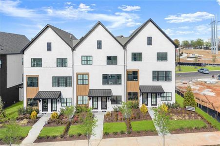 New construction Townhouse house 649 Soul Aly, Unit 134, Alpharetta, GA 30009 - image