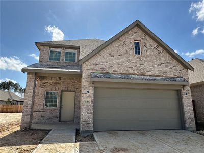 New construction Single-Family house 16442 Elk Meadow Dr, Conroe, TX 77302 Portland- photo 0