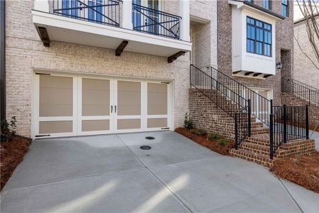 New construction Townhouse house 255 Briscoe Wy, Unit 5, Alpharetta, GA 30009 plan The Chaucer - image
