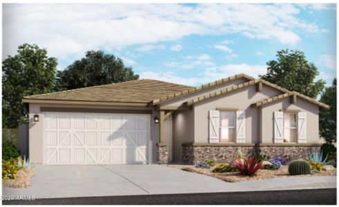 New construction Single-Family house 17836 W Woodlands Ave, Goodyear, AZ 85338 plan Everett - image