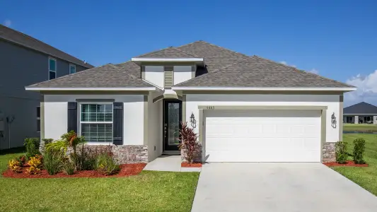 New construction Single-Family house 23685 Sw 2Nd Pl, Newberry, FL 32669 plan Miramar - image