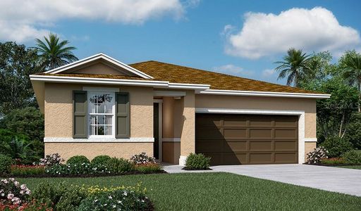 New construction Single-Family house 2520 Ashly Way, Eagle Lake, FL 33839 Azure- photo 0