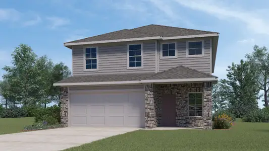 New construction Single-Family house 13407 Eppright Trce, Manor, TX 78653 plan The Madison - image