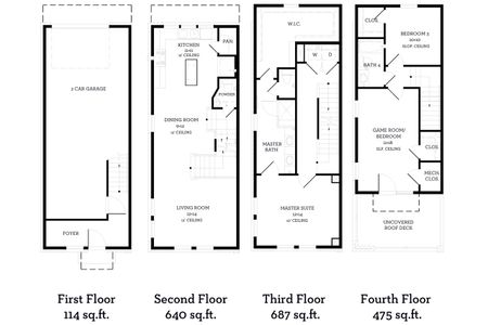 New construction Townhouse house 281 Pullman Ct, Round Rock, TX 78664 - image