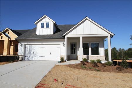 New construction Single-Family house 215 Strawberry Lane, Woodstock, GA 30189 The Cartwright II- photo 0