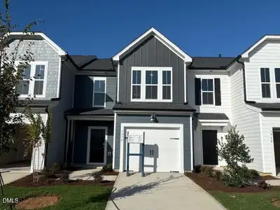 New construction Townhouse house 1970 Dapple Ct, Willow Spring, NC 27592 plan Hemingway - image