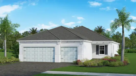 New construction Single-Family house 2013 Coconut Palm Cv, Bradenton, FL 34212 plan Brilliance - image