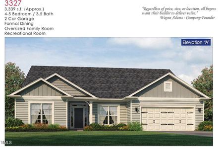 New construction Single-Family house 401 Sweet Potato Ln, Unit Lot 15, Nashville, NC 27856 - image