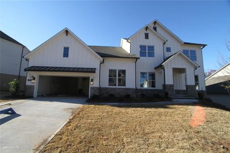 New construction Single-Family house 2023 Fern Mountain Lane, Marietta, GA 30064 The Howell- photo 0