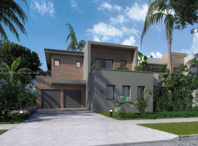 New construction Single-Family house 3540 Oak Ave, Miami, FL 33133 - image
