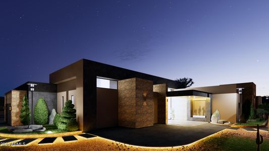 New construction Single-Family house 7906 E Soaring Eagle Wy, Scottsdale, AZ 85266 - image