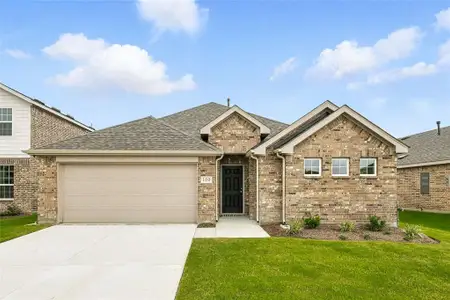 New construction Single-Family house 110 John Laurens Dr, Venus, TX 76084 Landmark Series - Kimbell- photo 0