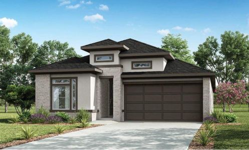 New construction Single-Family house 17323 Merry Lea Ln, Hockley, TX 77447 plan San Saba - image