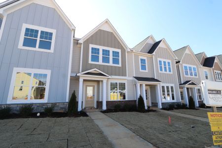 New construction Townhouse house 3191 Mission Olive Pl, New Hill, NC 27562 Hazelnut - Townhome Series- photo 54 54