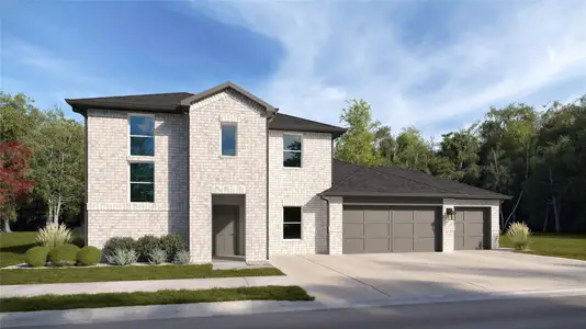 New construction Single-Family house 12822 Autumn Morning Ln, Needville, TX 77461 - image