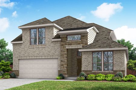 New construction Single-Family house 2012 Sesaro Dr, Aubrey, TX 76227 plan Grapevine II - image