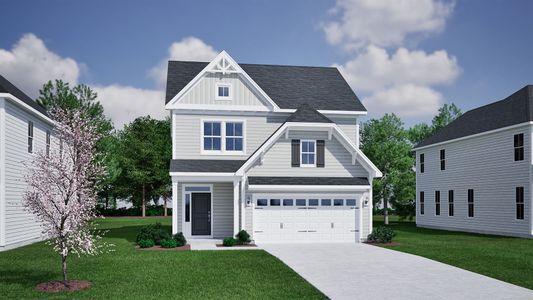 New construction Single-Family house 443 White Oak Garden Wy, Garner, NC 27529 plan Bowen - image