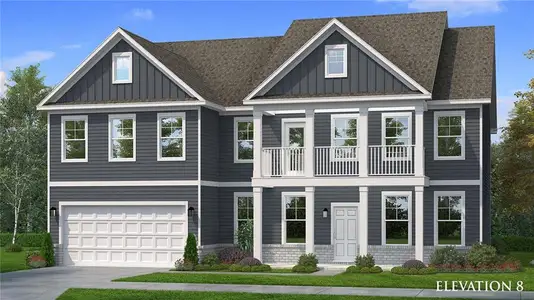 New construction Single-Family house 3652 Woody Wy, Loganville, GA 30052 plan Clarity - image