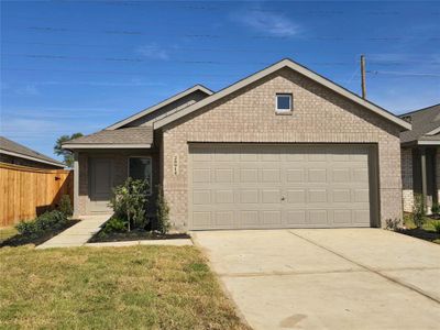 New construction Single-Family house 10519 Altitude Wy, Conroe, TX 77303 Idlewood- photo 0