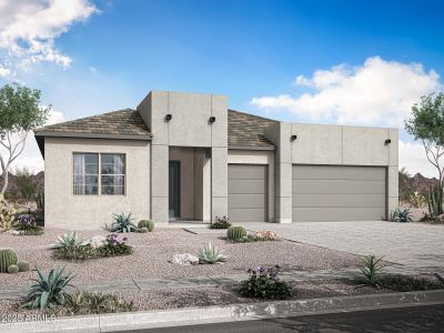 New construction Single-Family house 381 W Flax Dr, San Tan Valley, AZ 85140 plan Garnet - image