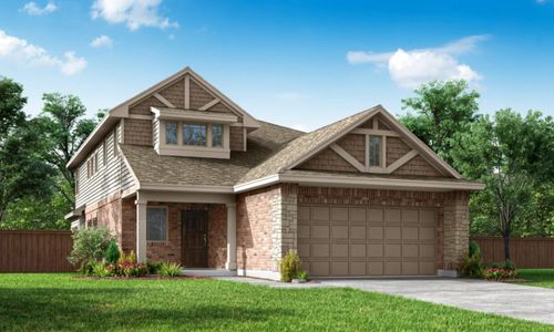 New construction Single-Family house 113 Judson St, Bertram, TX 78605 plan Beaumont - image