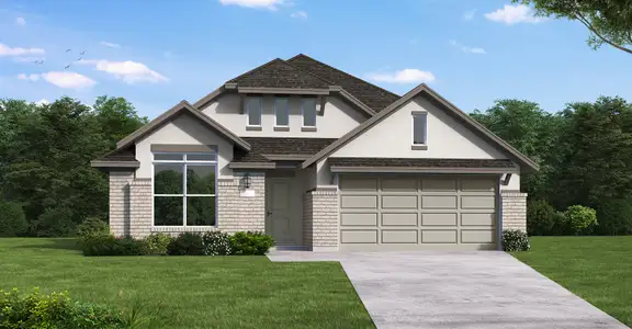 New construction Single-Family house 516 Exploration Cr, Liberty Hill, TX 78642 plan Kennedale - image