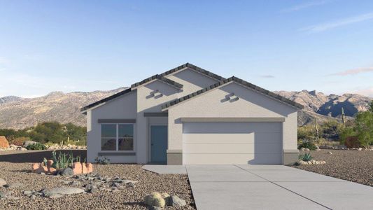 New construction Single-Family house 12478 W Nicholas Dr, Marana, AZ 85653 plan Parker - image