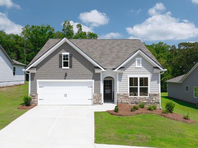 New construction Single-Family house 61 Majestic Oak Circle, Dallas, GA 30132 Aria- photo 0