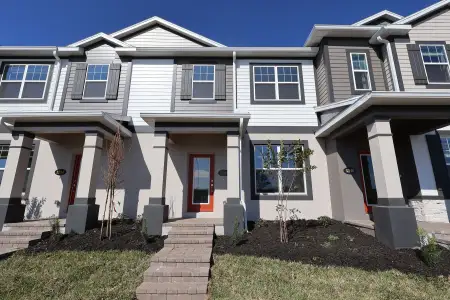 New construction Townhouse house 5240 Center Lake Ranch Blvd, St. Cloud, FL 34771 plan Rutland - Townhome Series - image