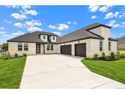 New construction Single-Family house 254 Poe Pkwy, Castroville, TX 78009 plan The Oxford F - image