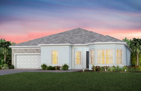 New construction Single-Family house 17536 Winding Oak Ln, North Fort Myers, FL 33917 plan Reverence - image