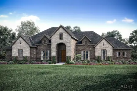 New construction Single-Family house 109 Lana Gdn Wy, Waxahachie, TX 75165 plan Valencia - image