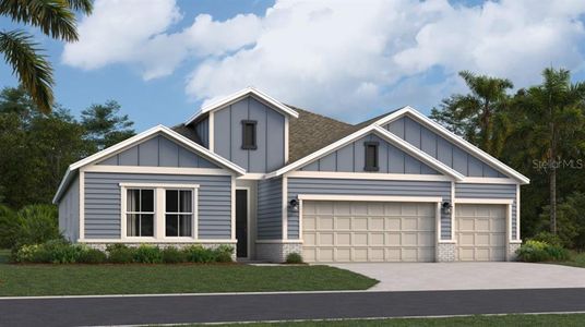 New construction Single-Family house 3174 Country Side Drive, Apopka, FL 32712 Riverview- photo 0