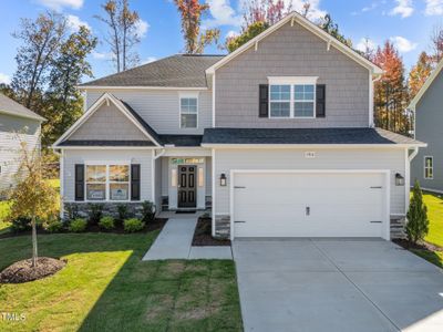 New construction Single-Family house 580 Husketh Rd, Youngsville, NC 27596 Aberdeen- photo 1 1