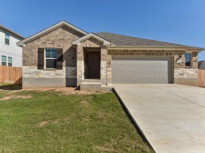 New construction Single-Family house 162 El Cosmico Dr, Kyle, TX 78640 The Greenville- photo 1 1