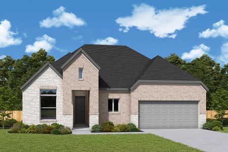 New construction Single-Family house 9032 Heronry Wy, Magnolia, TX 77362 plan The Garland - image