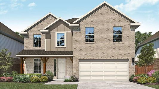 New construction Single-Family house 110 Adoration Woods Ct, Willis, TX 77318 plan Mimosa - image