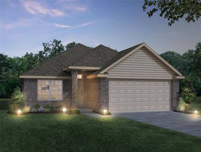 New construction Single-Family house 2413 Texas Ash Wy, Fort Worth, TX 76123 Palermo- photo 0